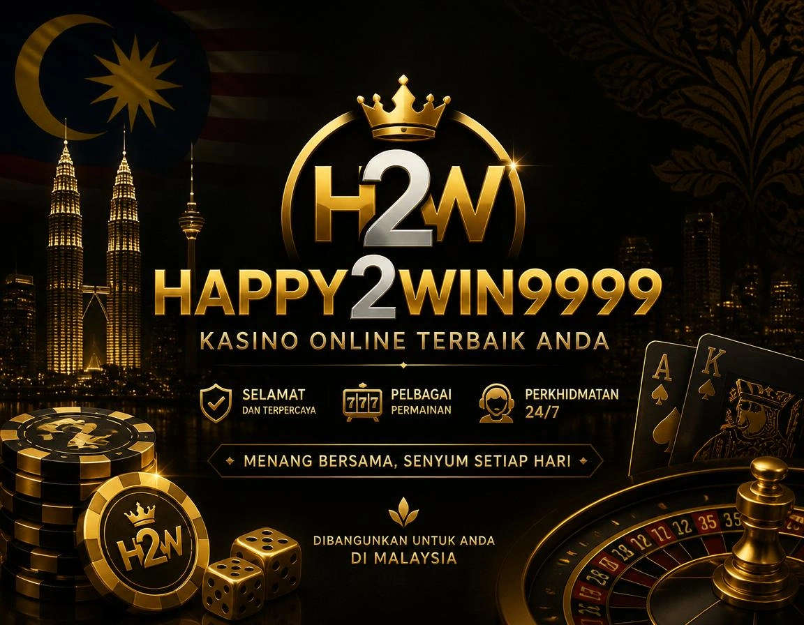Happy2Win9999 homepage overview with mobile casino, menu links, and account access elements